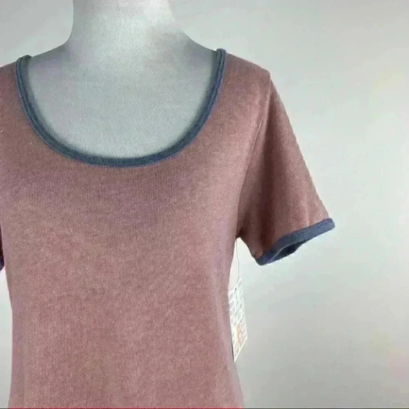 New Lularoe Classic T womans top size XS 4 tunic mauve blue - Picture 2 of 13